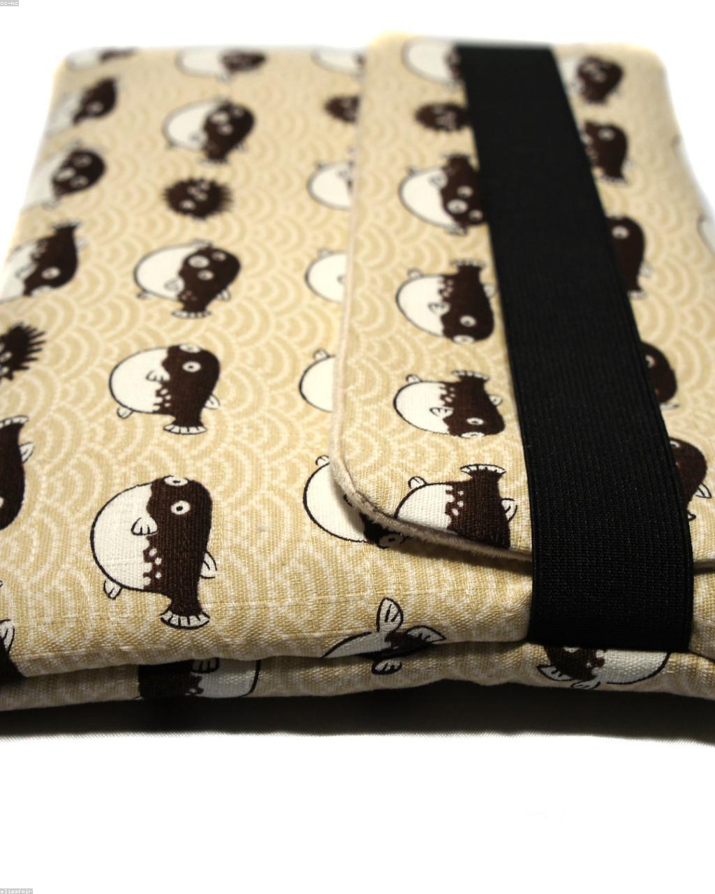 Wide silk obi with hand-woven irezumi motif